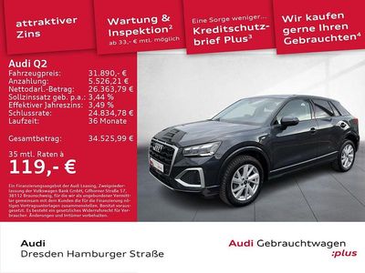Gebraucht Audi Q2 Advanced Plus 150 PS (110 kW) 2025 Manhattangrau metallic SUV