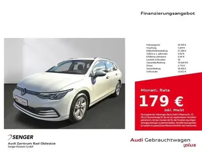 Brugt VW Golf VIII Life 110 HK (80 kW) 2022 Hvid Stationcar