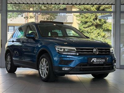 Second-hand VW Tiguan Highline 190 CP (139 kW) 2017 Albastru SUV