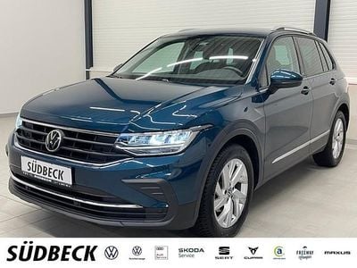 Brugt VW Tiguan Active 150 HK (110 kW) 2021 Blå SUV