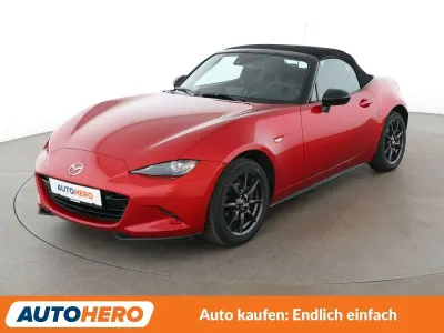 Gebraucht Mazda MX5 Exclusive-Line 131 PS (96 kW) 2016 Rot Cabrio