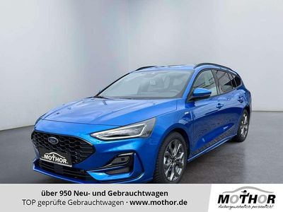 Desert island blue metallic Neu 2025 Ford Focus ST-Line X Kombi | 27.179 € (Guter Preis)