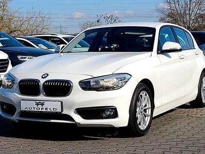 Gebraucht BMW 116 Sport Line 109 PS (80 kW) 2018 Weiß Kleinwagen