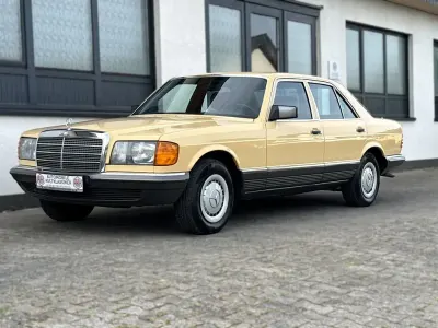 Gebraucht Mercedes 500 SE 241 PS (177 kW) 1981 Gelb Limousine