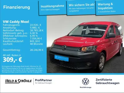 Gebraucht VW Caddy R 122 PS (89 kW) 2022 Tornadorot Van / Kleinbus