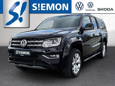 Brugt VW Amarok Highline 258 HK (189 kW) 2020 Sort Pickup / Ladvogn