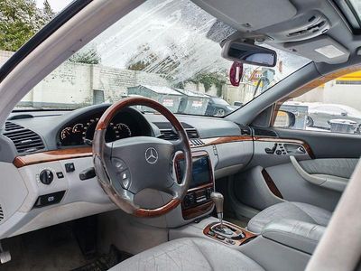 Usata Mercedes S500 306 CV (225 kW) 2002 Nero Berlina