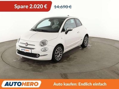 Gebraucht Fiat 500 Star 69 PS (50 kW) 2020 Weiß Kleinwagen