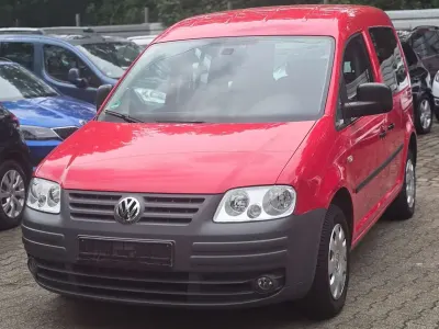 Gebraucht VW Caddy Life 80 PS (58 kW) 2009 Tornadorot Van / Kleinbus