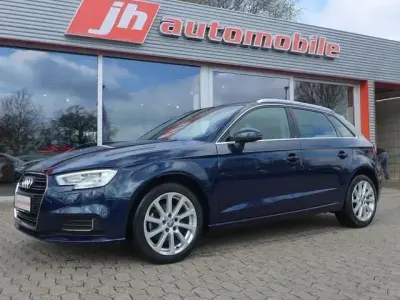 Brugt Audi A3 Design 116 HK (85 kW) 2019 Blå Sedan