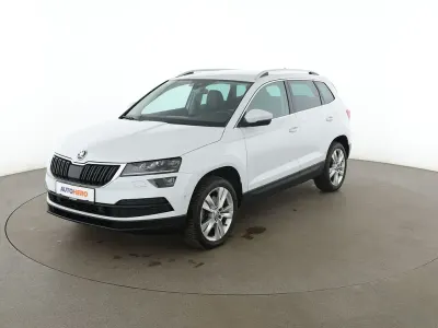 Gebraucht Skoda Karoq Style 150 PS (110 kW) 2018 Weiß SUV