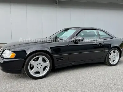 Gebraucht Mercedes SL500 AMG 306 PS (225 kW) 2001 Schwarz Cabrio