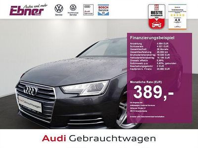 Gebraucht Audi A4 S-line plus 150 PS (110 kW) 2017 Daytonagrau perleffekt Kombi