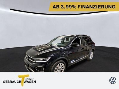 Schwarz Gebraucht 2023 VW T-Roc Style SUV | 20.770 € (Fairer Preis)