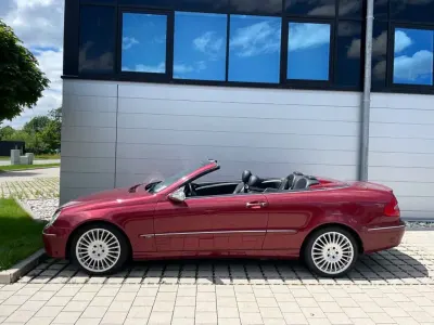 Gebraucht Mercedes CLK280 Avantgarde 231 PS (169 kW) 2007 Rot Cabrio