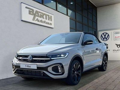 Gebraucht VW T-Roc Cabriolet Karmann 150 PS (110 kW) 2025 Ascotgrau schwarz Cabrio
