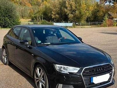 Second-hand Audi A3 Sportback S-Line 150 CP (110 kW) 2020 Negru Hatchback