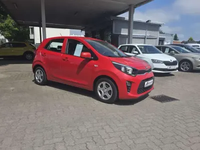Gebraucht Kia Picanto Edition 7 101 PS (74 kW) 2020 Rot ((a2r) shiny red met.) Kleinwagen