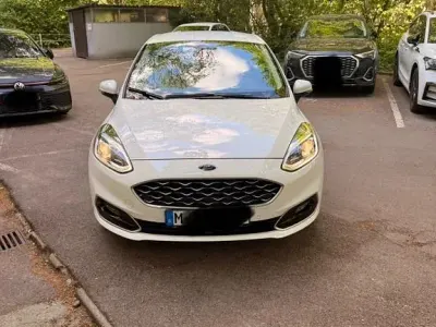 Gebraucht Ford Fiesta Vignale 101 PS (74 kW) 2019 Weiß Kleinwagen