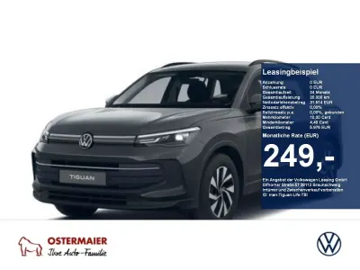 Nuova VW Tiguan Life 131 CV (96 kW) 2026 Grigio SUV
