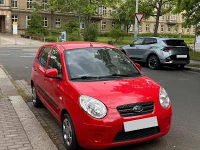 Gebraucht Kia Picanto Vision 65 PS (47 kW) 2009 Rot Kleinwagen