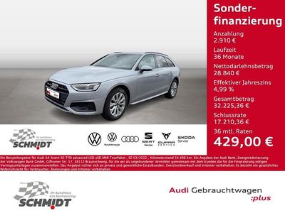 Usata Audi A4 Advanced 204 CV (150 kW) 2022 Argento Station wagon