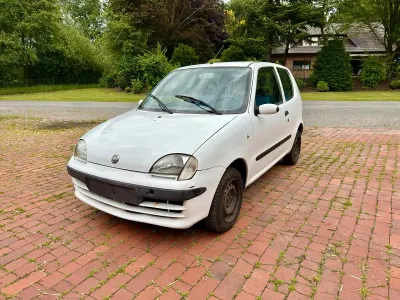 Gebraucht Fiat Seicento 54 PS (39 kW) 2002 Weiß Kleinwagen