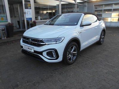 Gebraucht VW T-Roc Cabriolet R-line 150 PS (110 kW) 2024 Weiß Cabrio