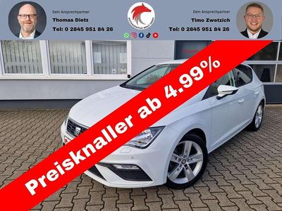 Usata Seat Leon FR 150 CV (110 kW) 2018 Bianco Berlina