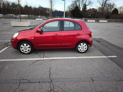 Gebraucht Nissan Micra Acenta 80 PS (58 kW) 2011 Rot Kleinwagen