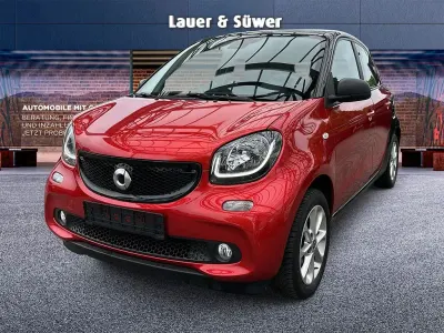 Używany Smart ForFour Passion 90 KM (66 kW) 2019 Czerwony Hatchback