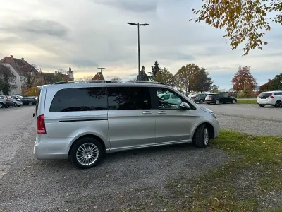 Gebraucht Mercedes V250 AMG line 2017 Silber Van / Kleinbus