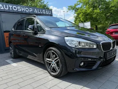 Gebraucht BMW 220 Active Tourer Sport Line 190 PS (139 kW) 2018 Schwarz Van / Kleinbus