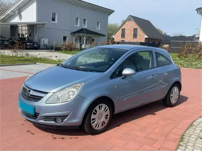 Gebraucht Opel Corsa 80 PS (58 kW) 2007 Blau Kleinwagen
