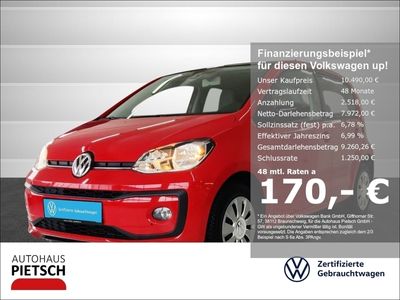 gebraucht VW up! 1.0 move Sitzhzg Bluetooth Sound-Plus Klima
