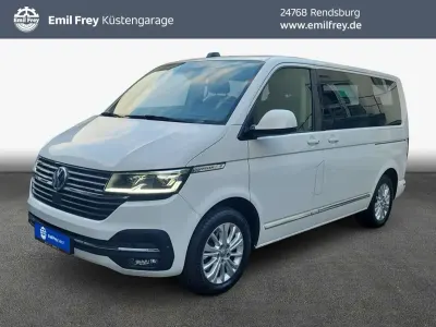 Gebraucht VW Multivan Highline 204 PS (150 kW) 2021 Weiß Van / Kleinbus