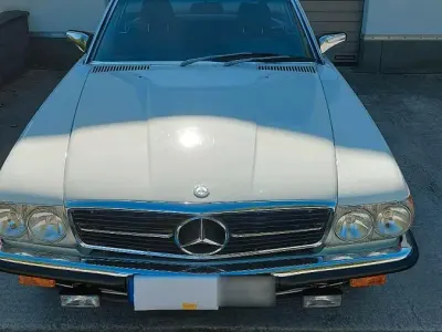 Gebraucht Mercedes SL380 155 PS (114 kW) 1983 Weiß Cabrio