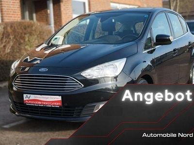 Gebraucht Ford C-MAX Titanium 120 PS (88 kW) 2015 Schwarz Van / Kleinbus