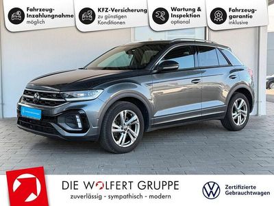 Gebraucht VW T-Roc R-line 150 PS (110 kW) 2022 Indiumgrau metallic SUV