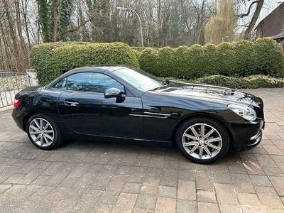 Gebraucht Mercedes SLK200 184 PS (135 kW) 2015 Schwarz Cabrio