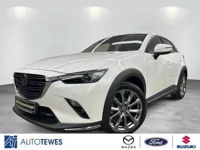 Gebraucht Mazda CX-3 Kangei 150 PS (110 kW) 2019 Snowflake white pearl SUV