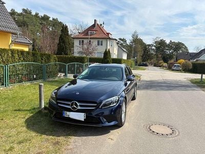 Usata Mercedes C220 Avantgarde 194 CV (142 kW) 2020 Blu Station wagon