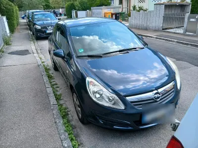 Gebraucht Opel Corsa 90 PS (66 kW) 2009 Blau Kleinwagen