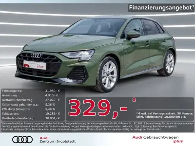 Gebraucht Audi A3 S-Line 116 PS (85 kW) 2025 Grün metallic Limousine