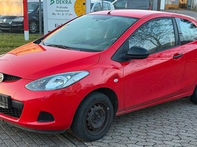 Gebraucht Mazda 2 75 PS (55 kW) 2009 Rot Kleinwagen