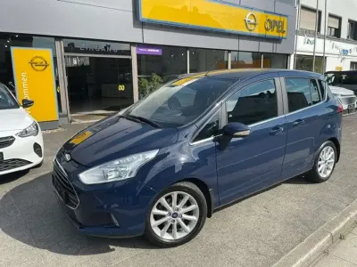 Gebraucht Ford B-MAX Titanium 125 PS (91 kW) 2017 Blau Van / Kleinbus