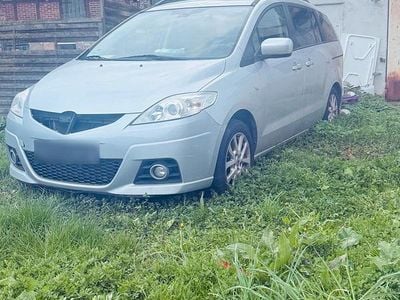 Gebraucht Mazda 5 116 PS (85 kW) 2011 Silber Van / Kleinbus