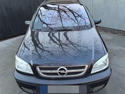 Gebraucht Opel Zafira Elegance 125 PS (91 kW) 2004 Schwarz Van / Kleinbus