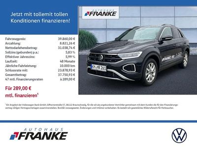 Gebraucht VW T-Roc IQ Drive 150 PS (110 kW) 2026 Deep black perleffekt SUV