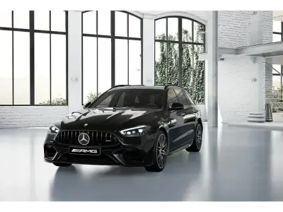 Gebraucht Mercedes C63 AMG AMG 476 PS (350 kW) 2024 Schwarzlack obsidianschwarz (metallic) Kombi